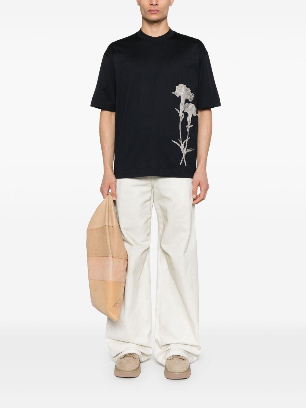 T-shirt con ricamo EM001026AF13669 MB246 EMPORIO ARMANI 