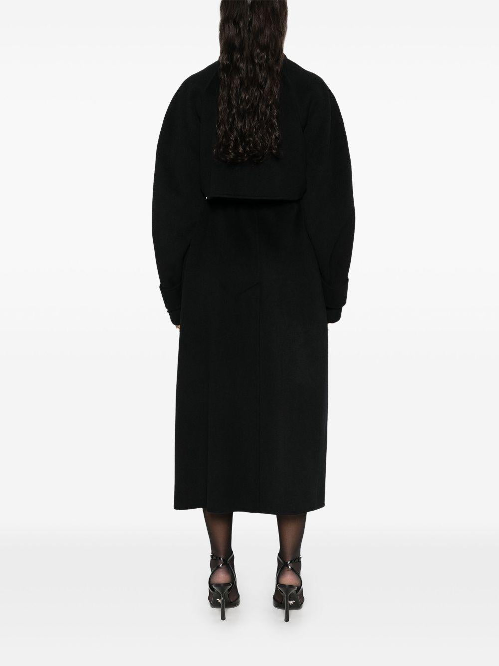 Azzorre coat AZZORREMM80721 004 NERO SPORTMAX 