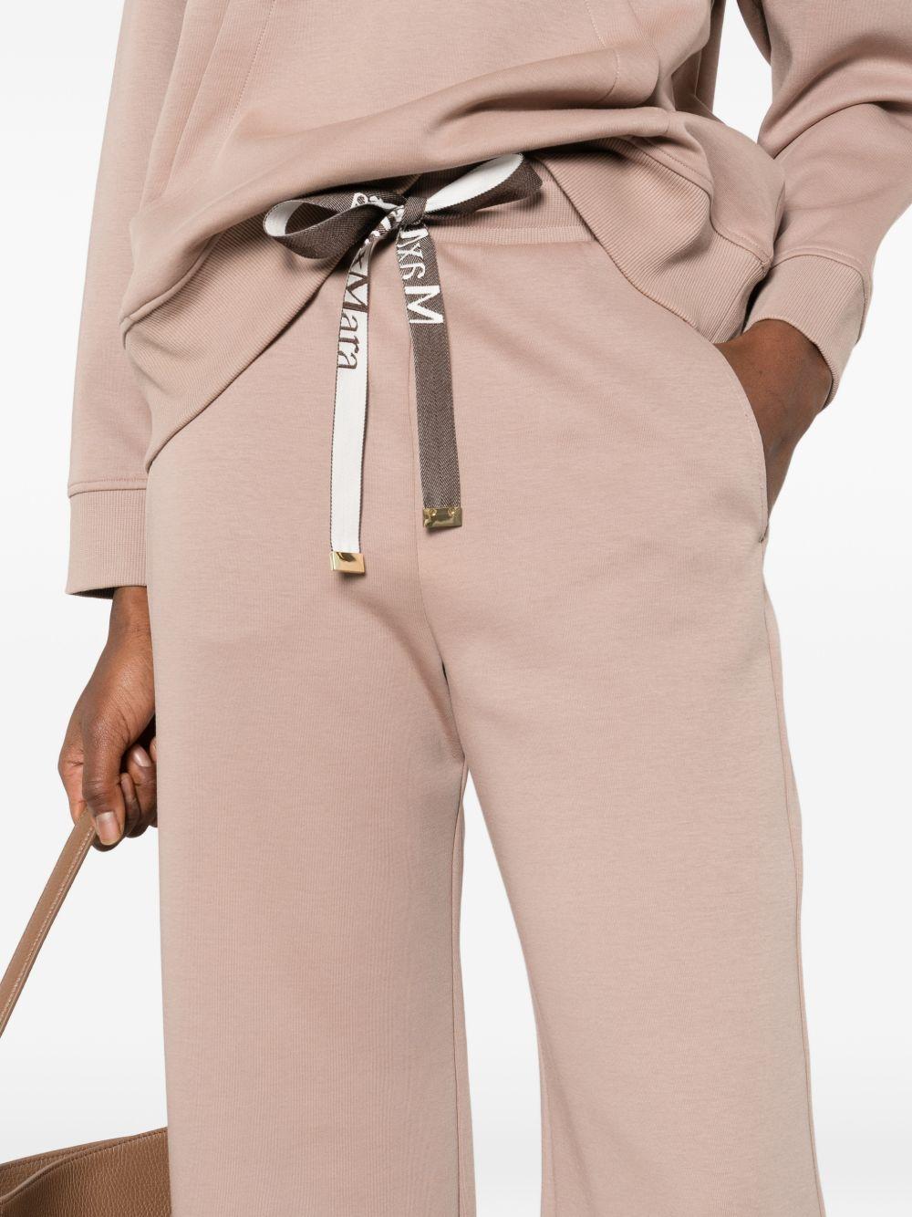 Pantaloni In Jersey Double SMMBALI 002 ROSA S MAX MARA 