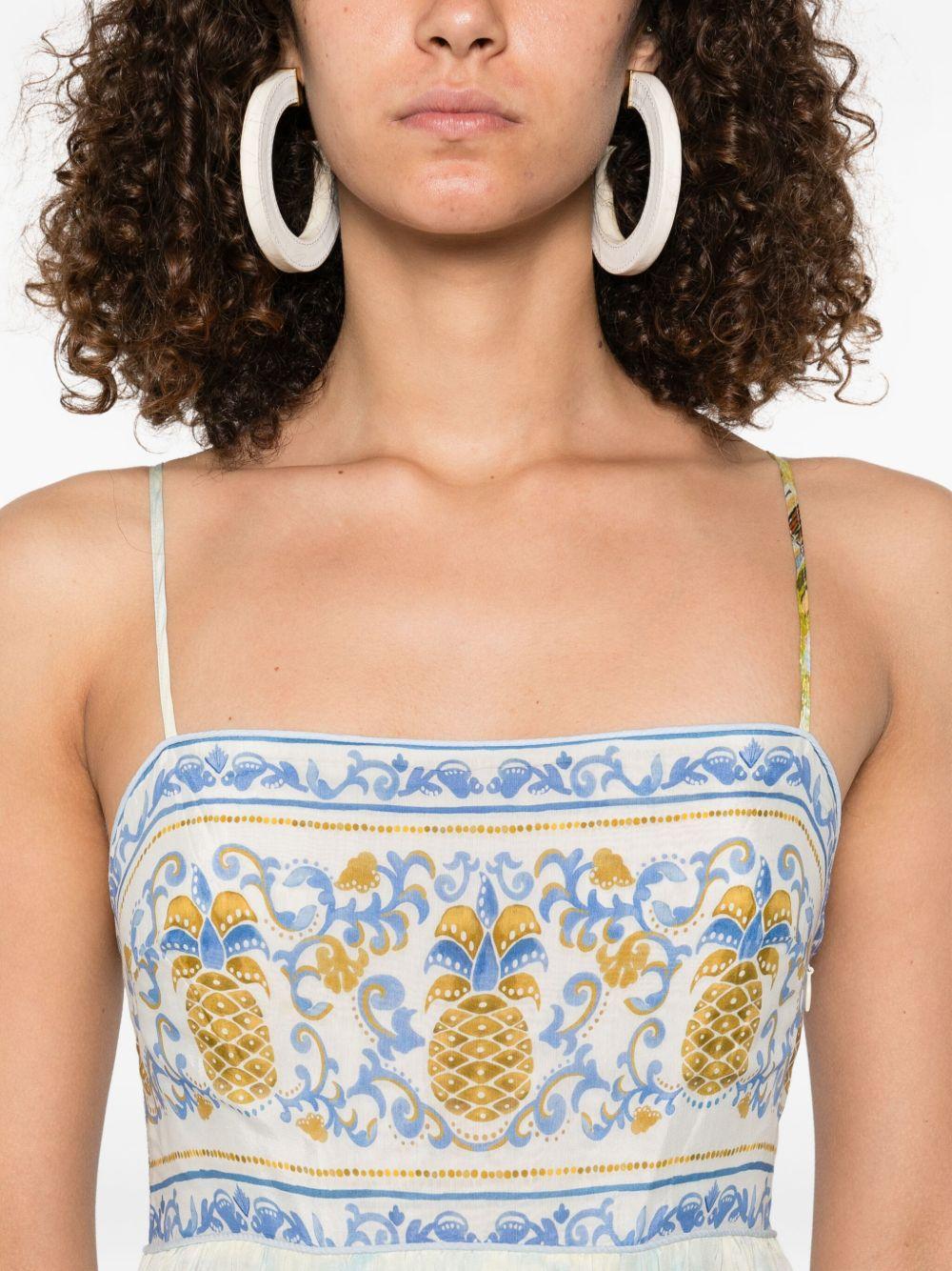 Abito maxi multicolor Aracati 336581 25005 MULTICOLOR FARM RIO 