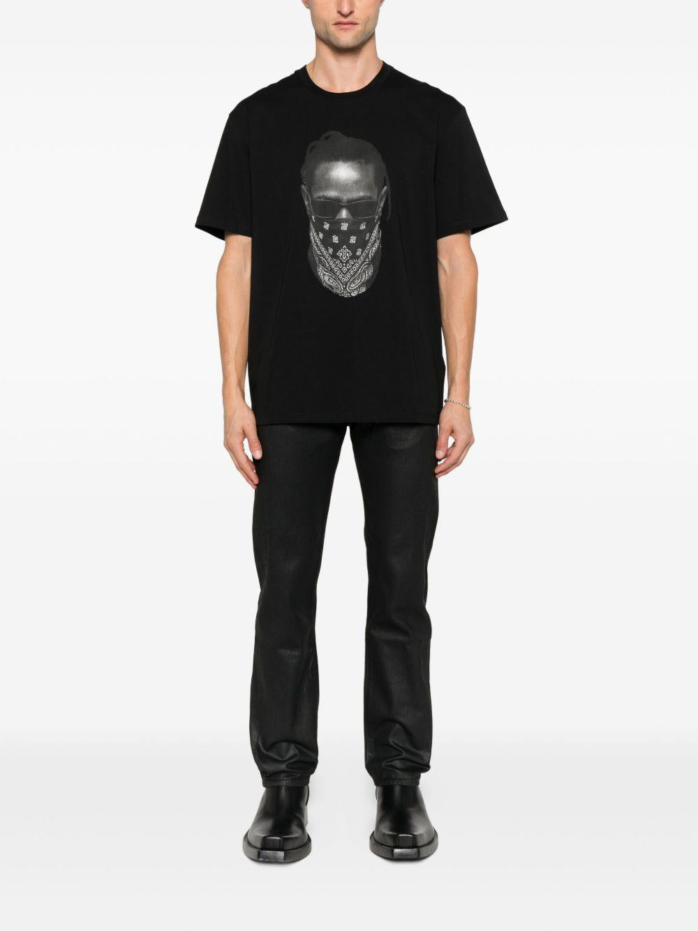 CWY Mask Graphic T-Shirt NUW25225 009 BLACK IH NOM UH NIT 