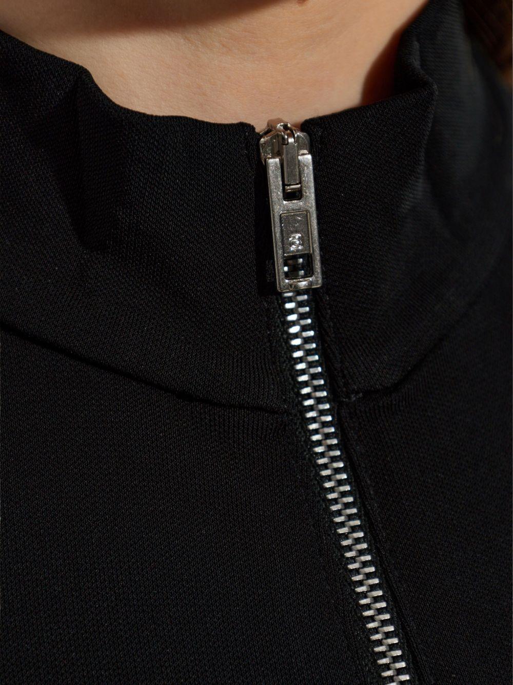 Rashguard Top Mock Neck 1CC2261305 001 BLACK ALEXANDER WANG 