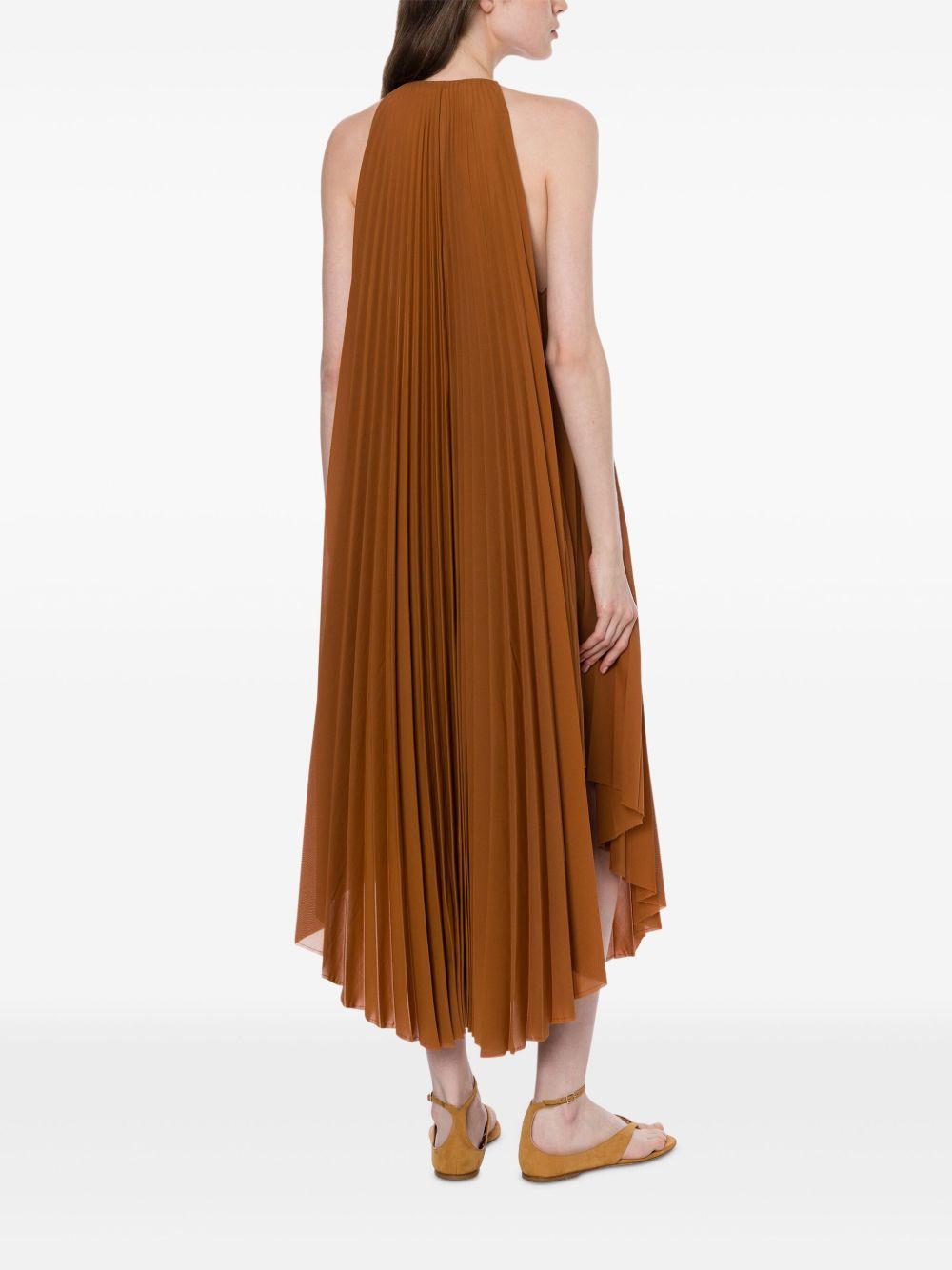 Abito senza maniche plissettato A04092121 100 PHILOSOPHY DI LORENZO SERAFINI 