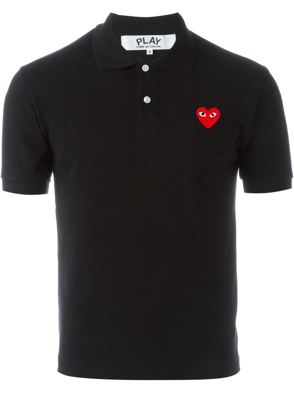  P1T006 BLACK COMME DES GARCONS PLAY 