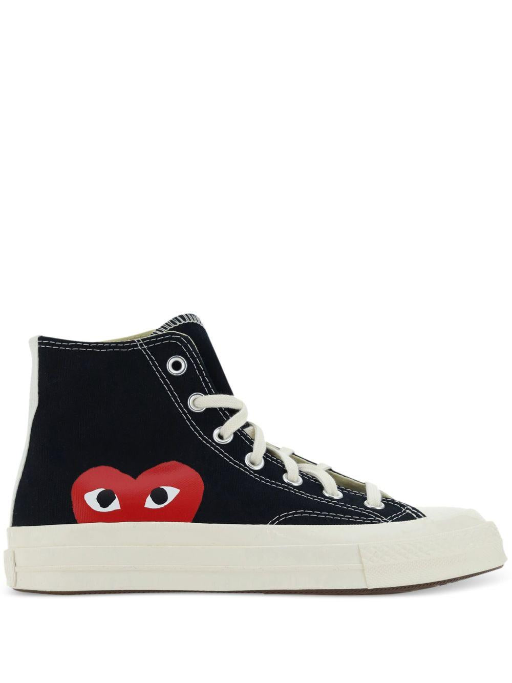  P1K112 1 BLACK COMME DES GARCONS PLAY X CONVERSE 