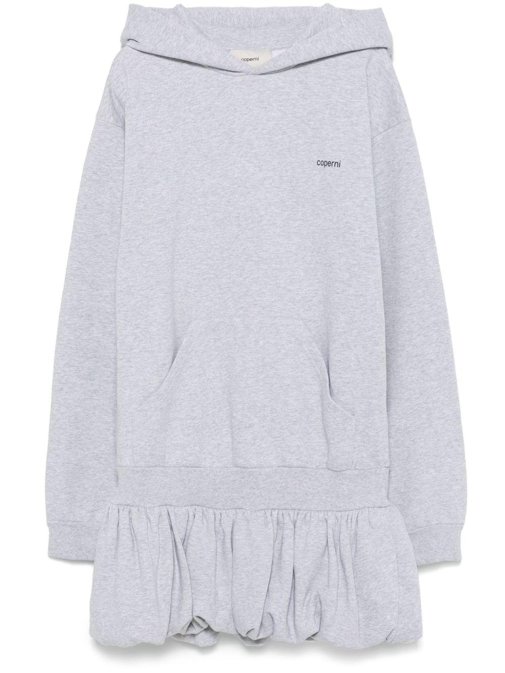 Basque Hoodie COPJS119F5010 GREY BLACK COPERNI 