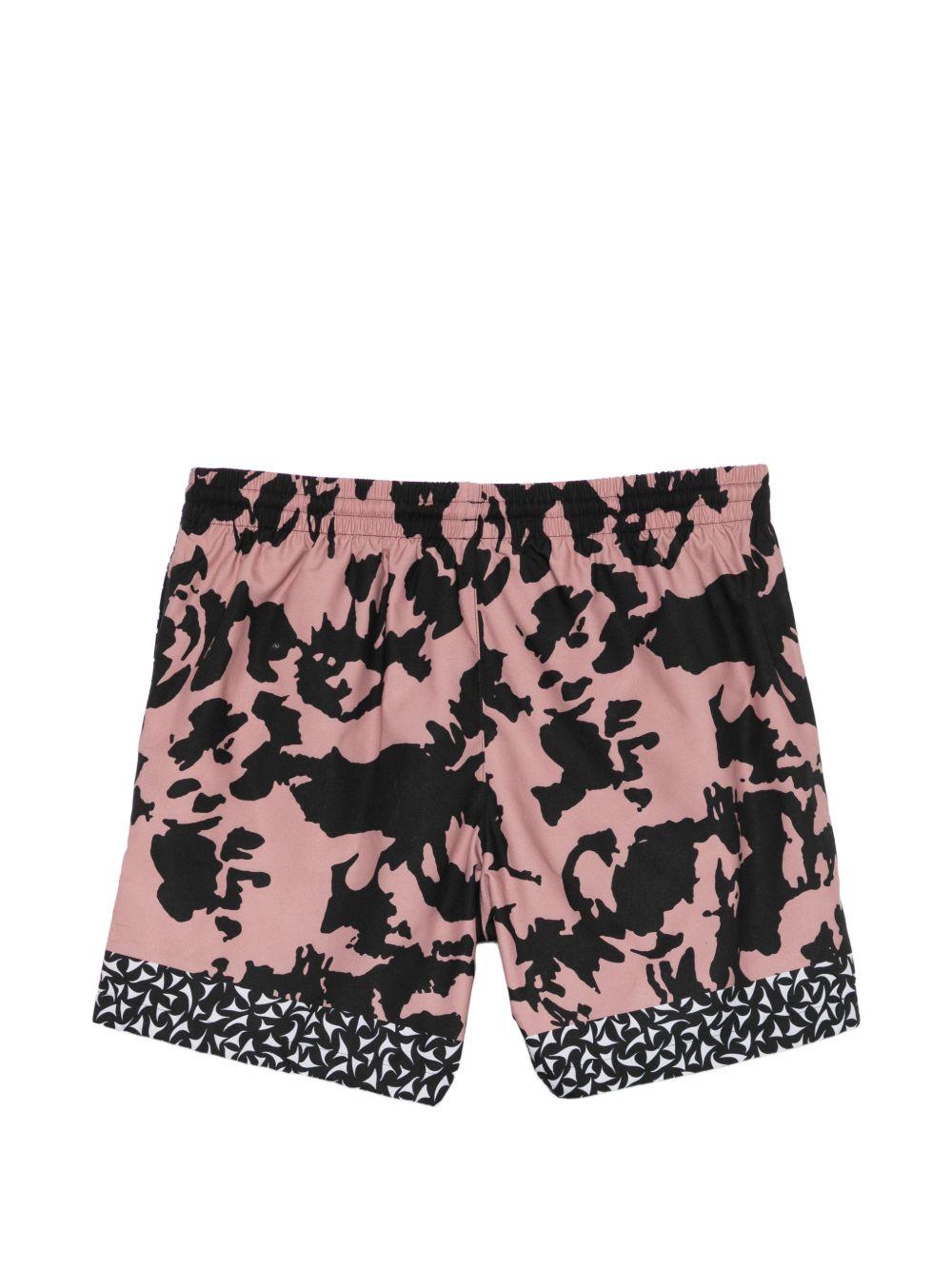 Printed Swim Shorts PHIBBS3167 301 OLD ROSE DRIES VAN NOTEN 