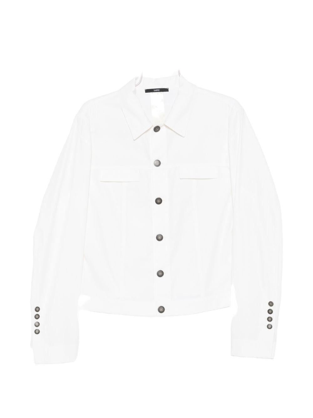 Giacca N°37J in Twill Cotone SS26N37JM TWILL COTONE SAPIO 