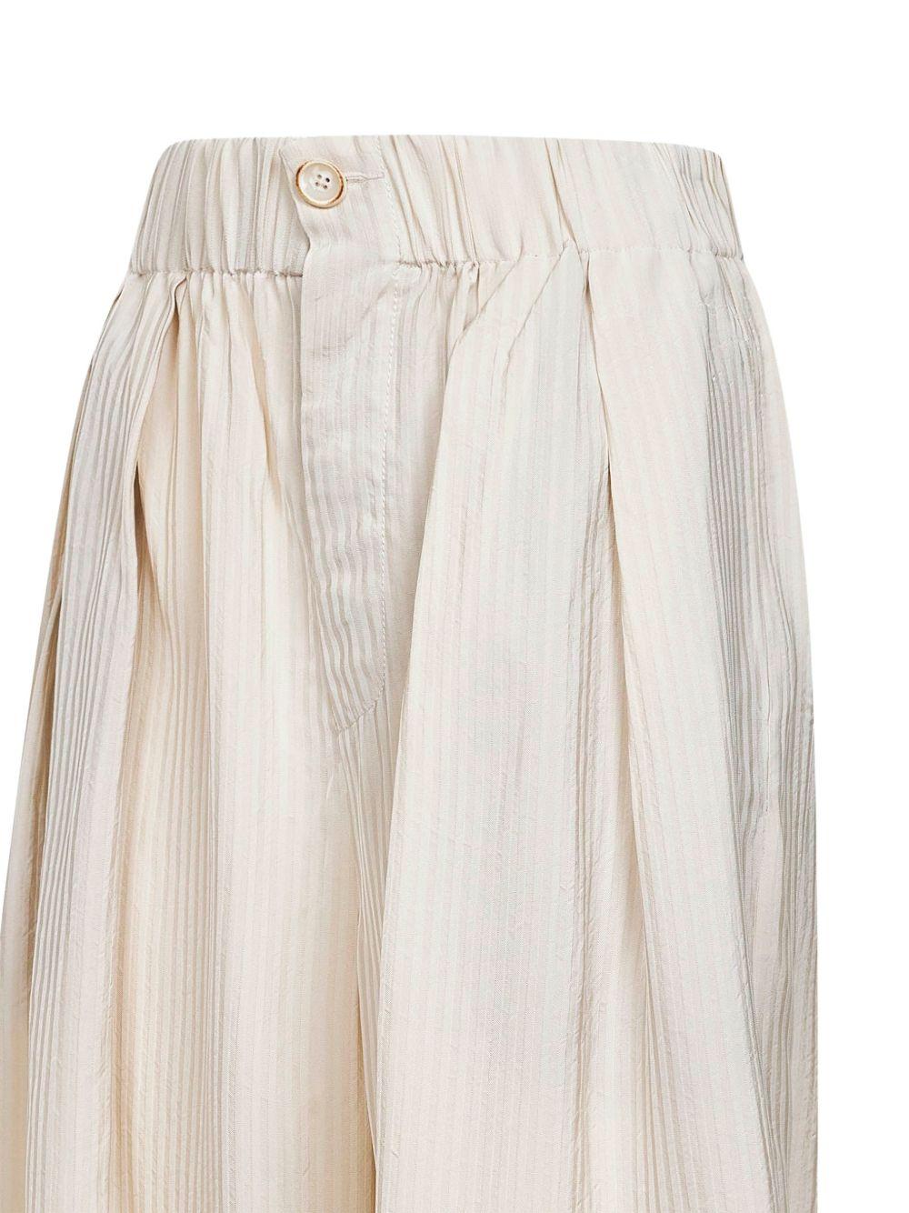 Poela bermudas UW3014 UW101 WHITE UMA WANG 