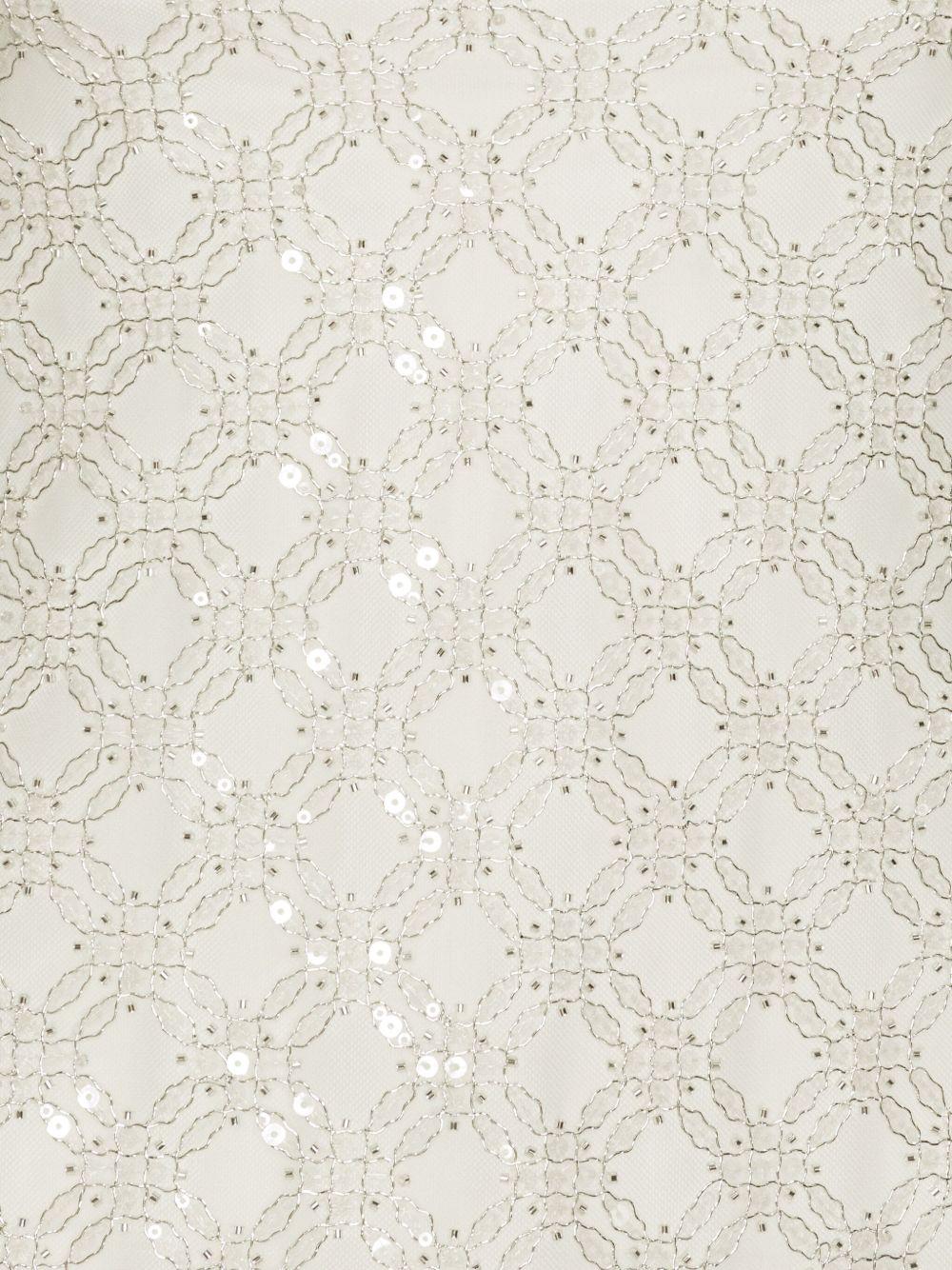 Beaded Maxi Tube Dress 114179857 857 EGRET ROTATE 