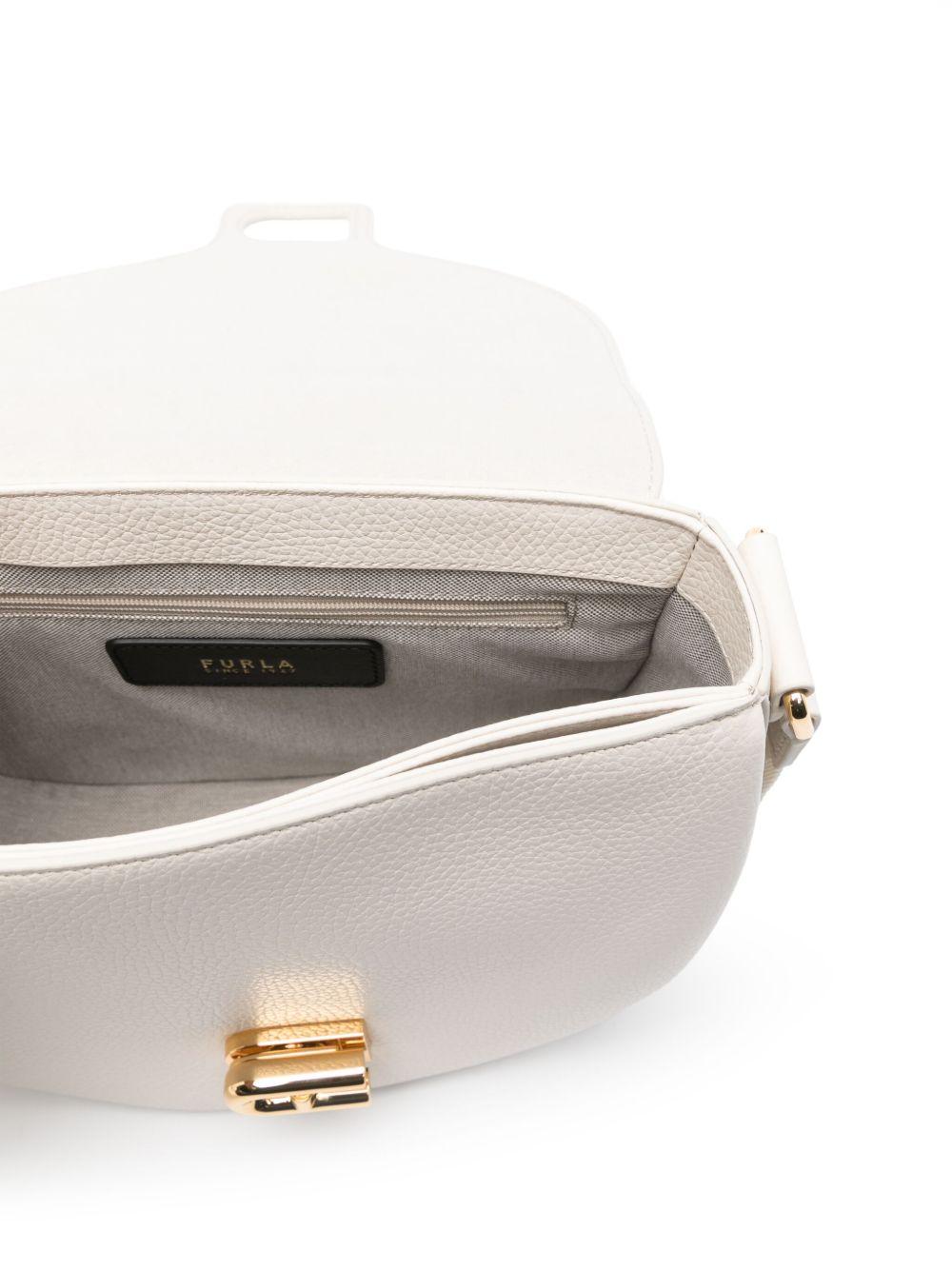 Borsa a spalla con placca logo WB01605 - BX0356 3762S PANNA FURLA 