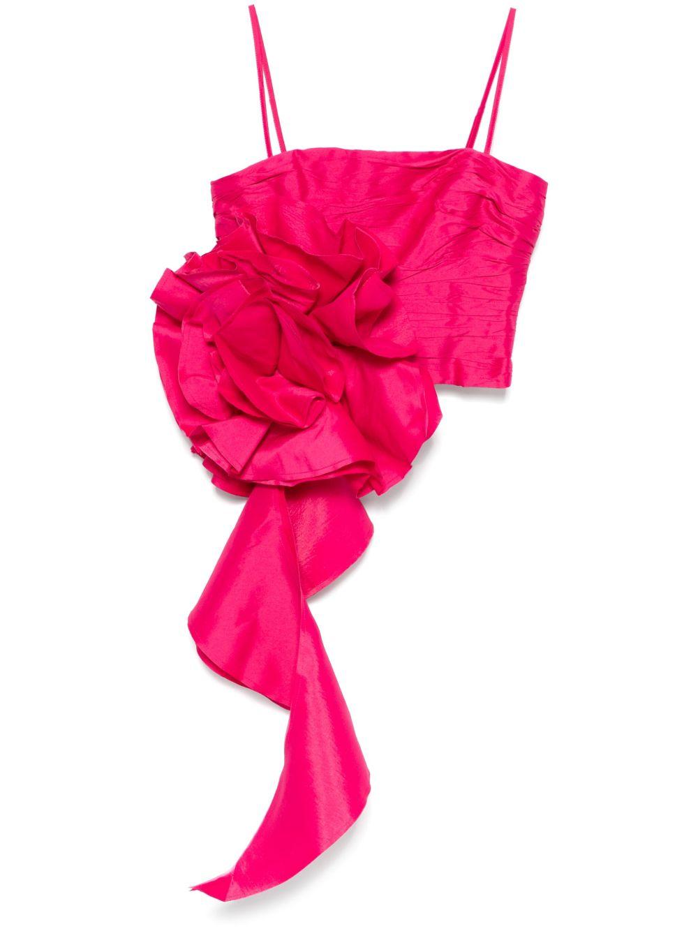 Potion Spiral Top 24SS1326 MAGENTA AJE 