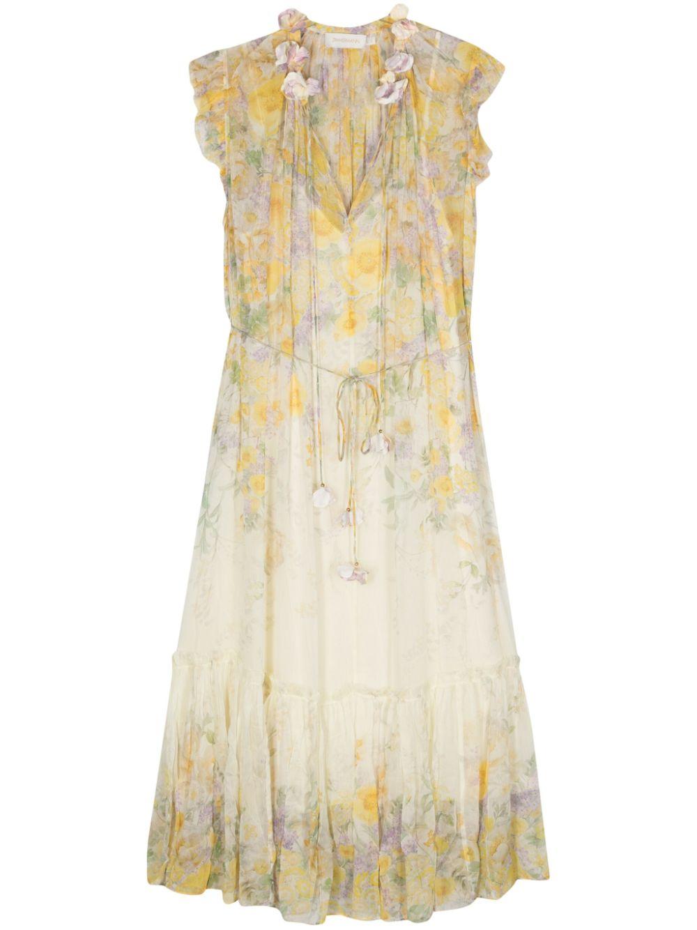  2165DS242 CITRUS GARDEN PRINT ZIMMERMANN 