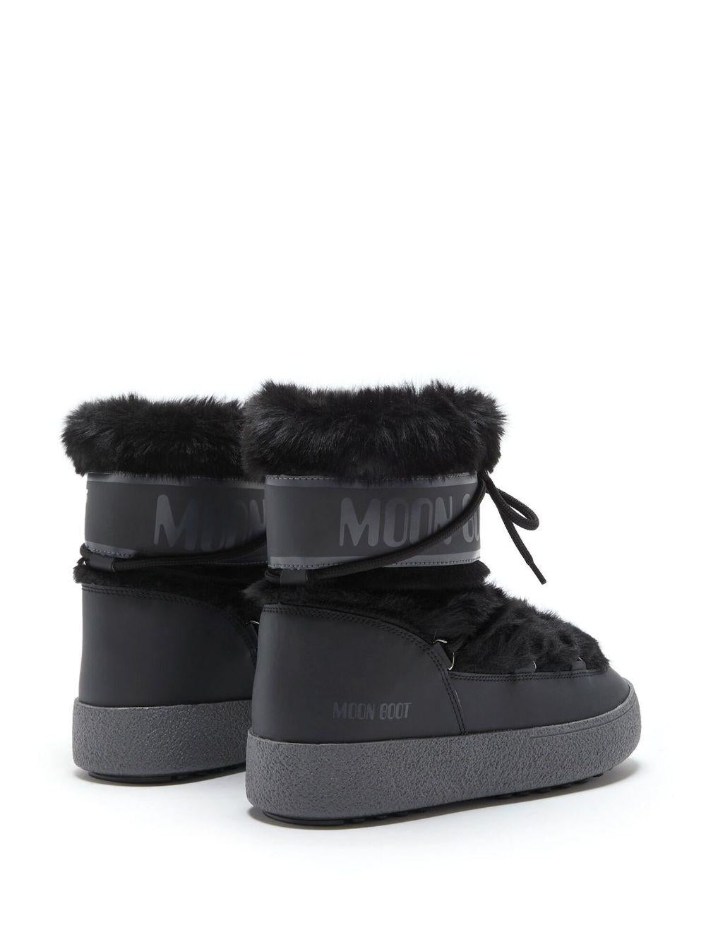 Ltrack Low Boots Faux Fur Nero 80D2450130 N001 BLACK MOON BOOT 