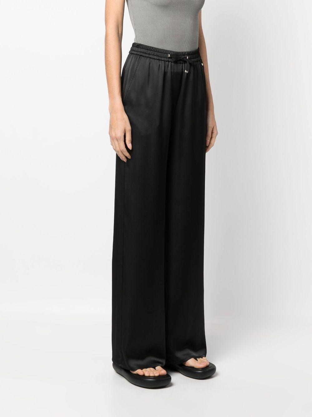 Pantaloni in Raso PT000008D12506 9300 Nero HERNO 