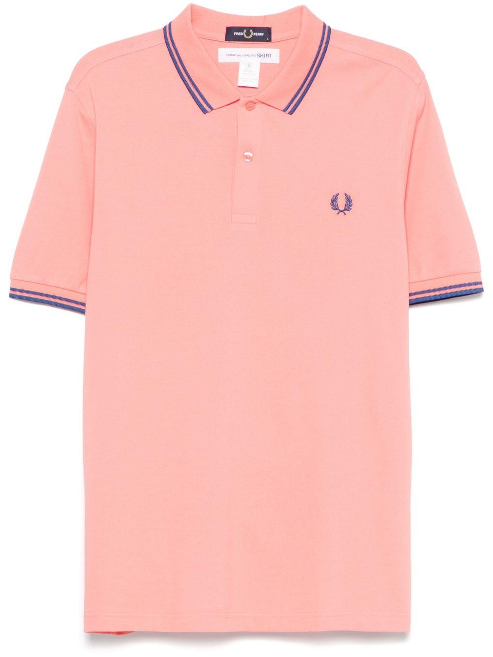 Fred Perry Men's Freedom is Energy Polo Shirt FOT501S25 1 CORAL COMME DES GARCONS SHIRT 