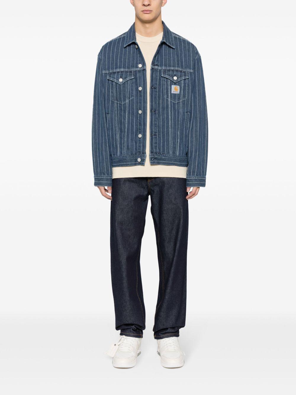  I033011 1XY06 BLUE WHITE STONE WASHED CARHARTT WIP 