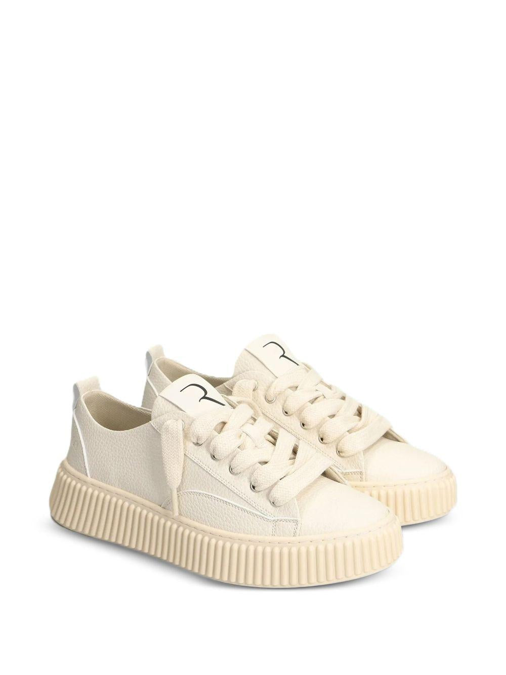 2019 Leather Sneakers 2019 BEIGE LEATHER RHUN 